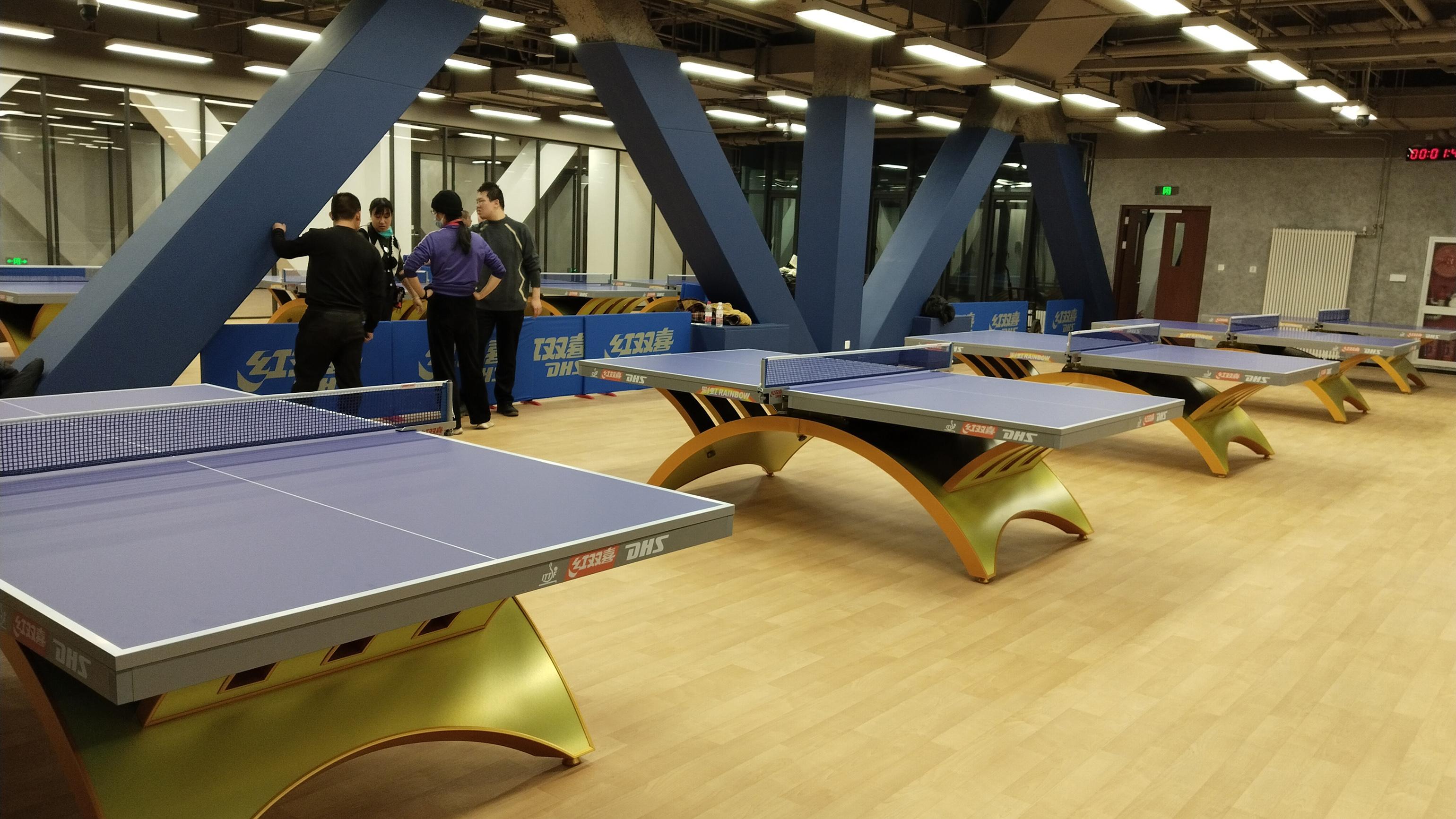 紅雙喜乒乓球臺，運動體育器材