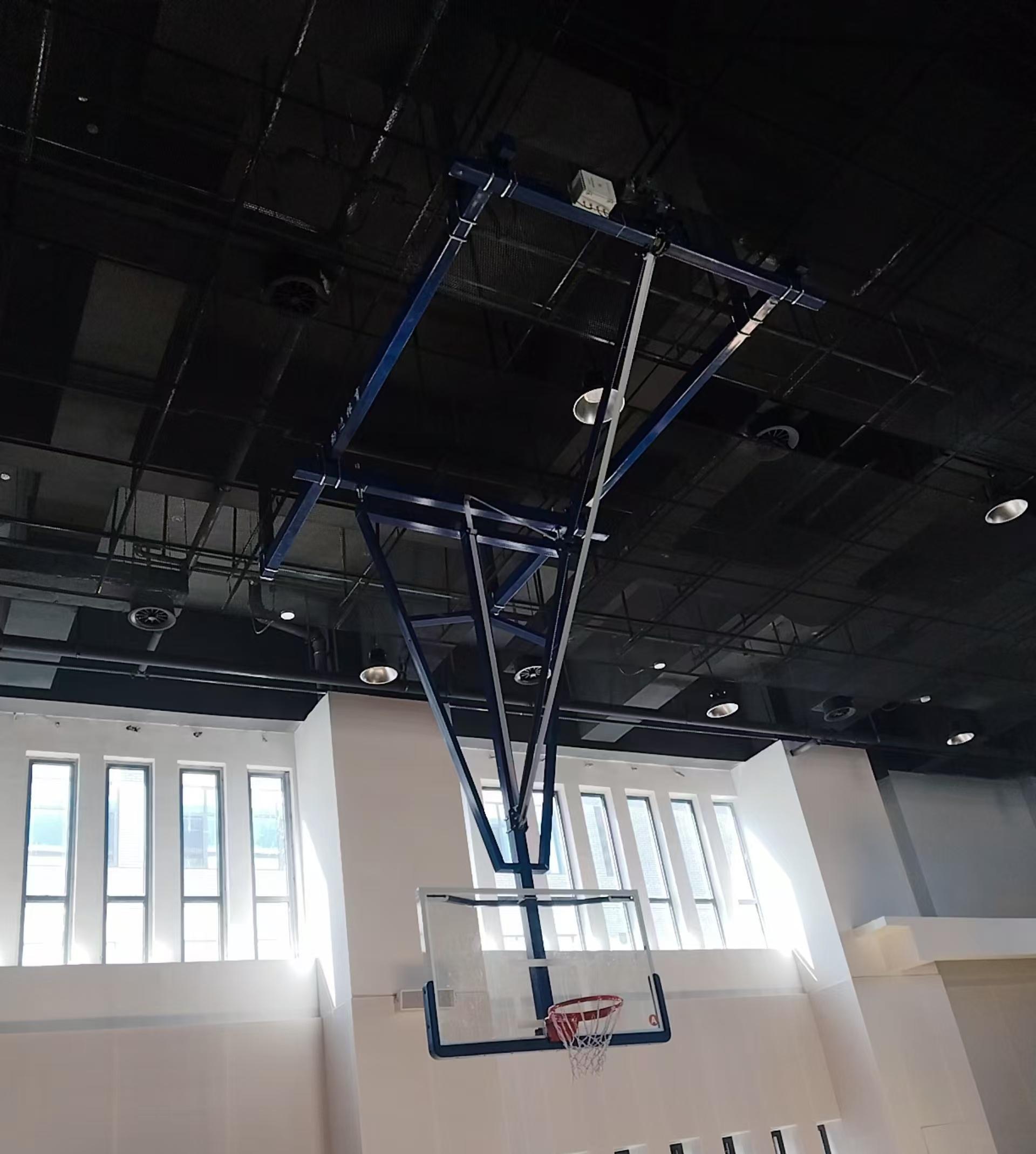 電動(dòng)懸空籃球架